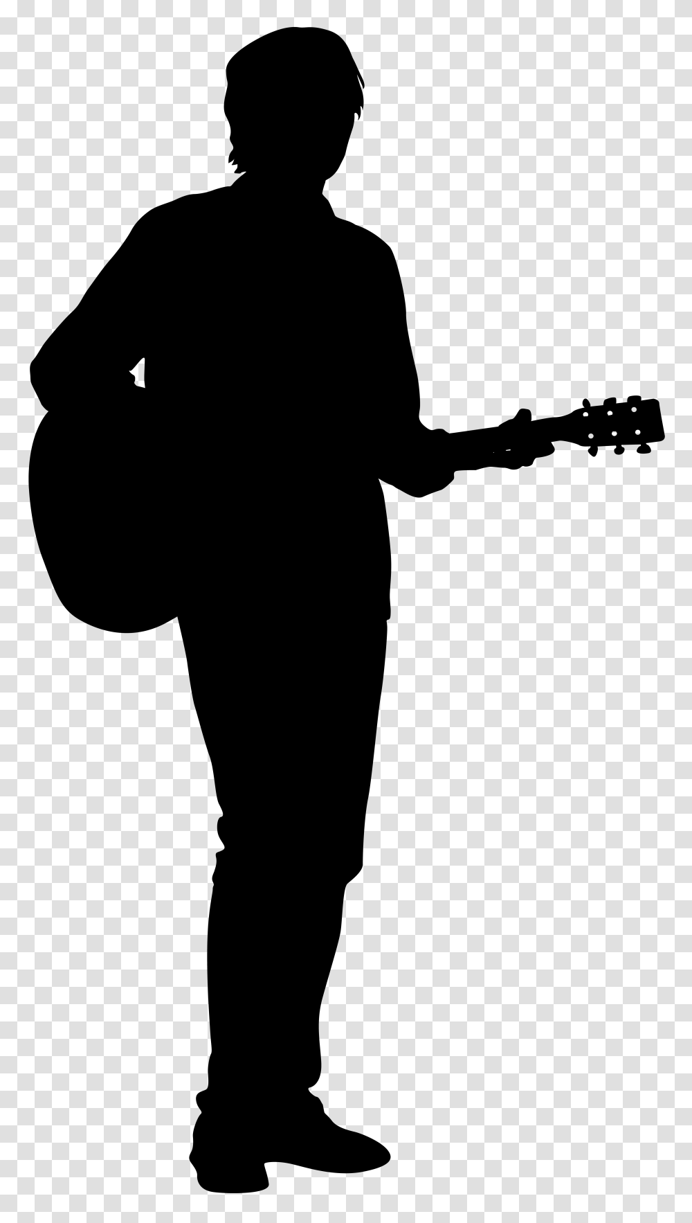 Guitarist Silhouette Clip Art, Cross, Crucifix Transparent Png