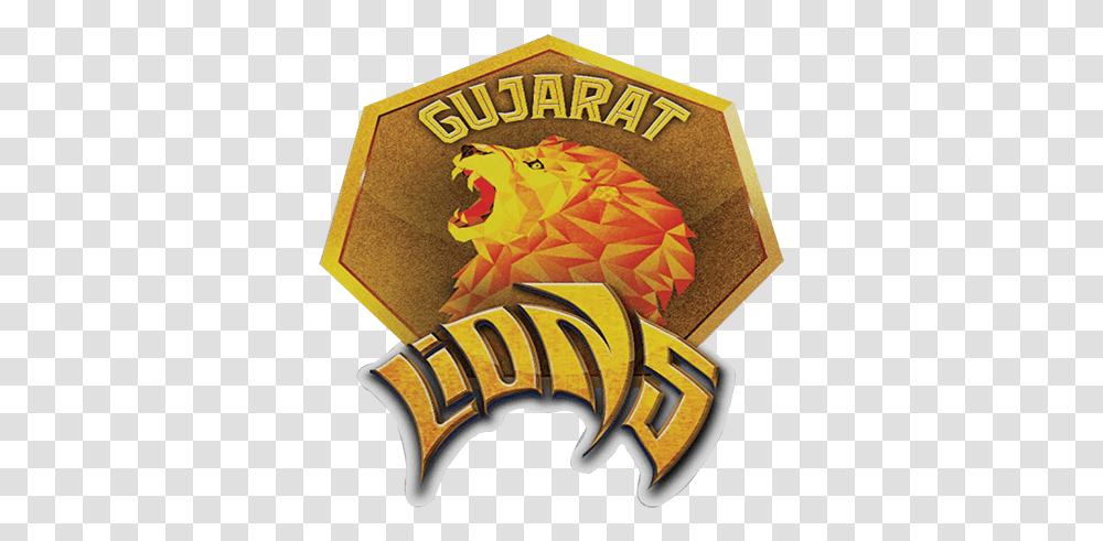 Gujrat Lions, Logo, Trademark, Emblem Transparent Png