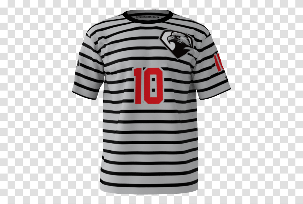 Gul Og Sort Stribet Trje, Apparel, Shirt, Jersey Transparent Png