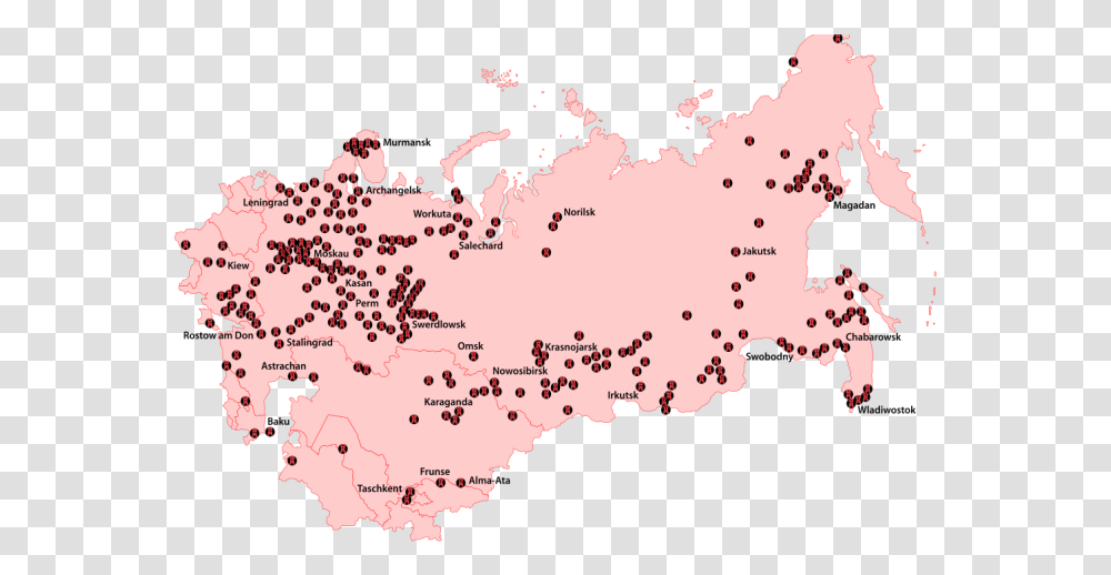 Gulag Location, Plot, Map, Diagram, Atlas Transparent Png