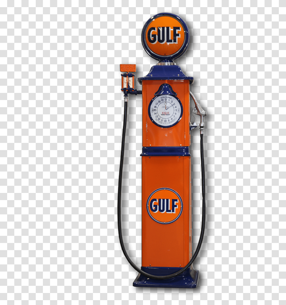 Gulf 1931 Erie Clock Face Gas Pump Banner, Machine, Petrol, Gas Station Transparent Png