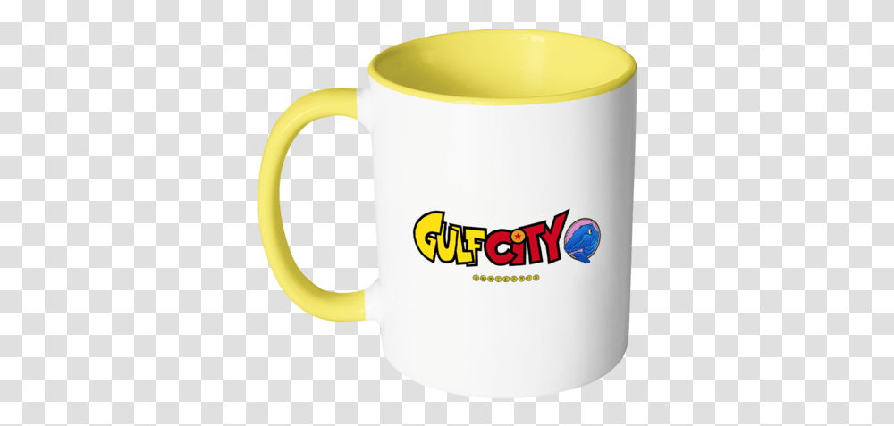 Gulf City Dragonball Z Logo Colored Accent Mugs - Gear Mug, Coffee Cup, Tape, Lamp, Soil Transparent Png