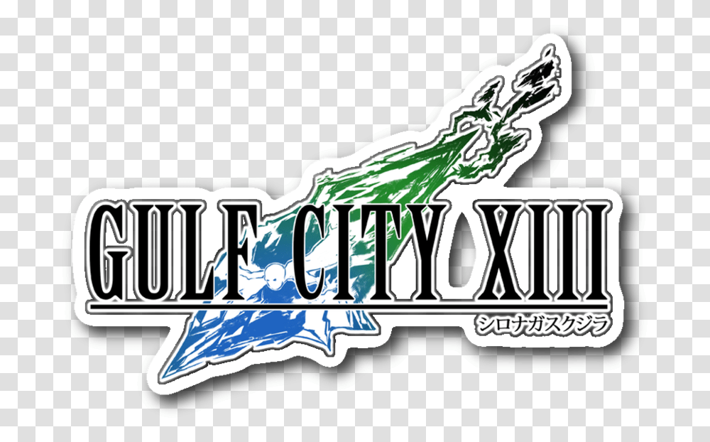 Gulf City Xiii Final Fantasy Vii Logo Sticker Graphic Design, Legend Of Zelda, Unreal Tournament Transparent Png