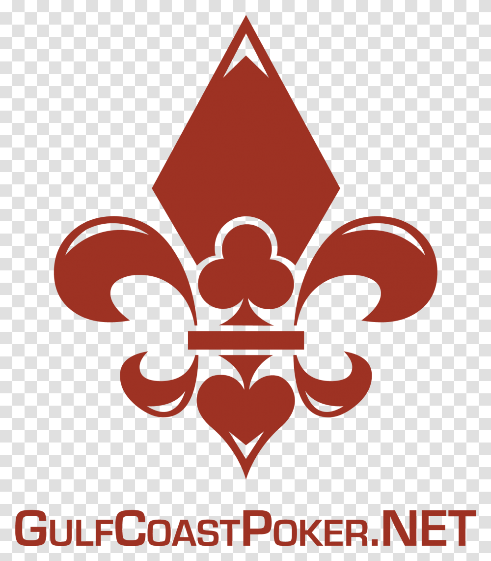 Gulf Coast Poker Decorative, Symbol, Emblem, Stencil, Art Transparent Png