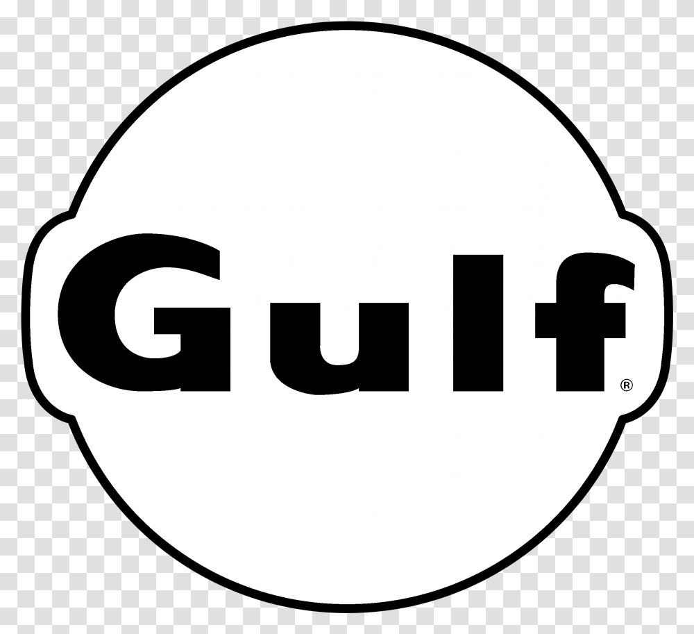 Gulf Logo Svg Vector Gulf Logo Black And White, Label, Text, Baseball Cap, Clothing Transparent Png