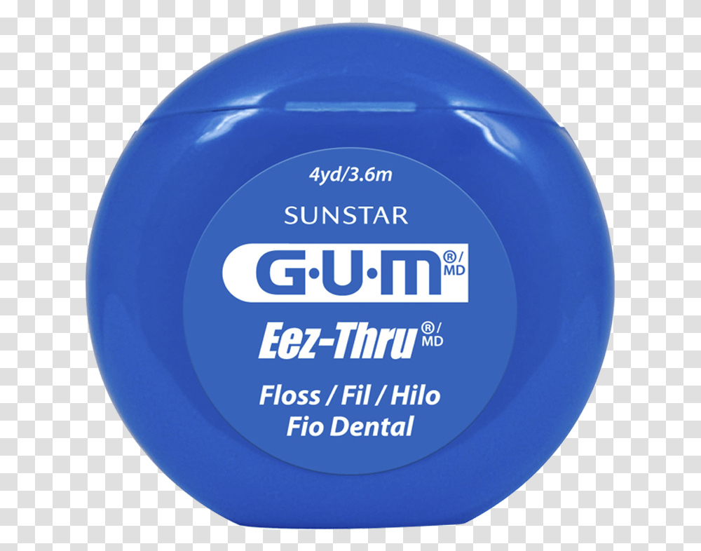 Gum Eez Thru Floss 4 Yd Circle, Bottle, Ball, Cosmetics Transparent Png