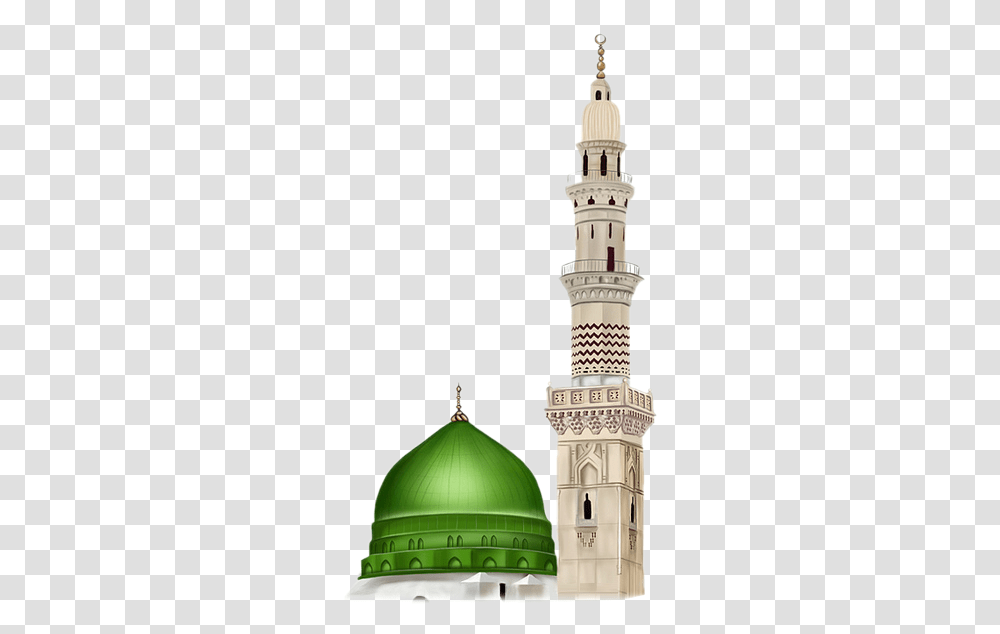 Gumbad E Khizra Al Masjid An Nabawi, Dome, Architecture, Building, Mosque Transparent Png