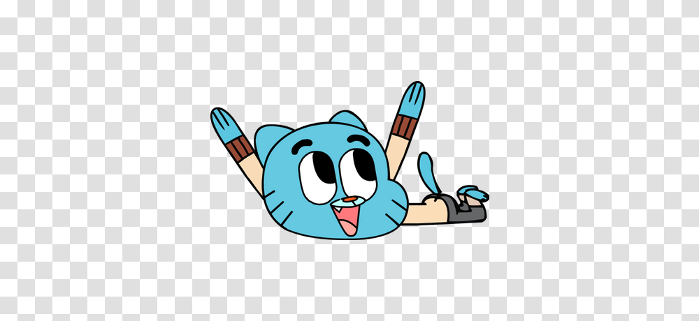 Gumball Lying Down, Angry Birds, Drawing, Doodle Transparent Png