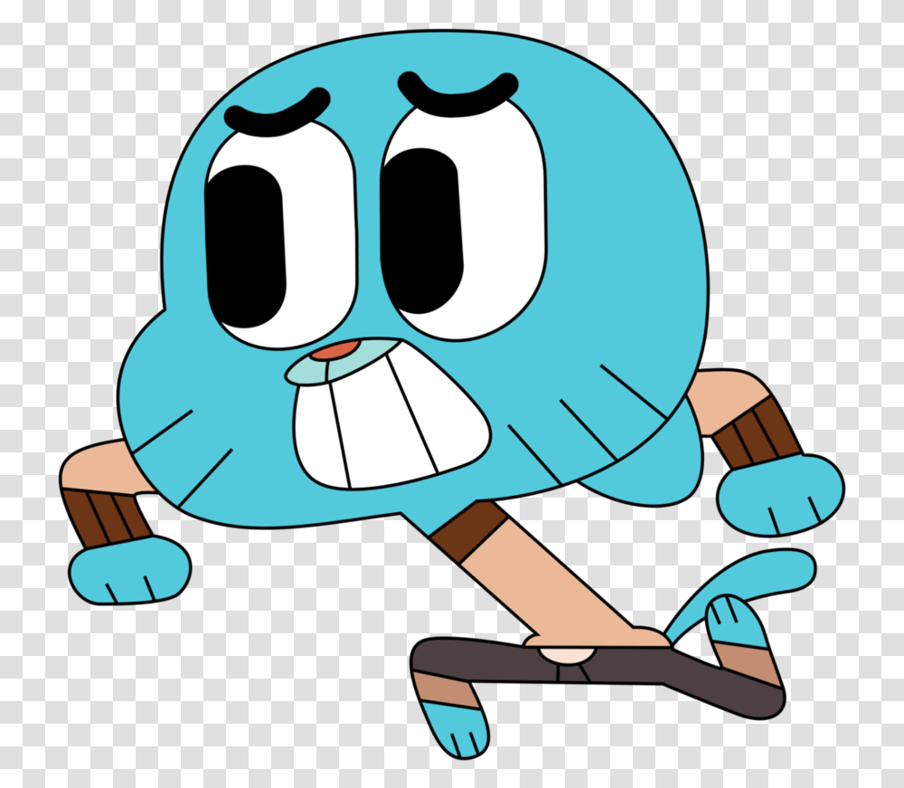 Gumball Running By Gumball Running Transparent Png