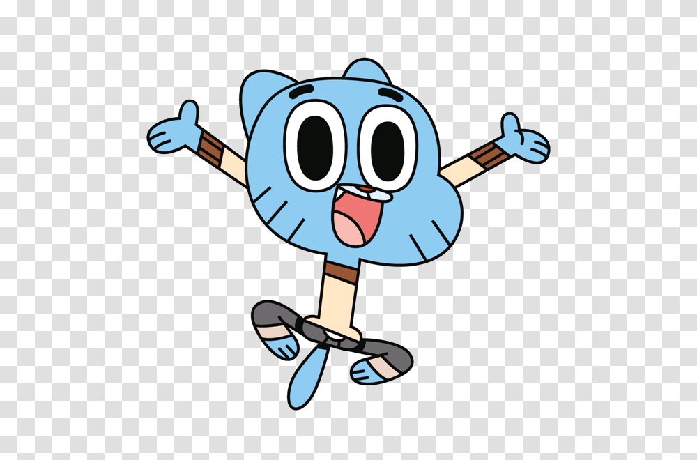 Gumball Watterson Cartoon Network, Doodle, Drawing, Rattle Transparent Png