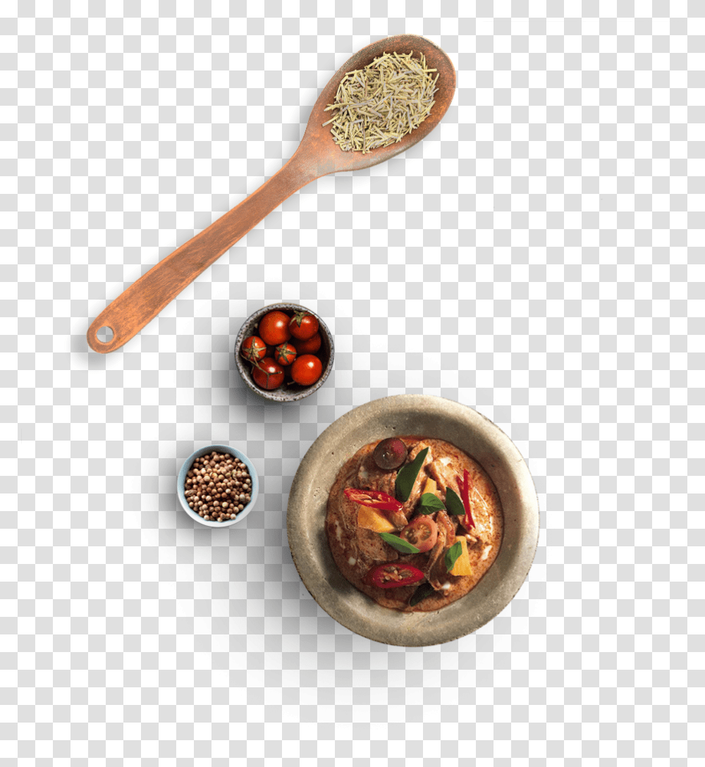 Gumbo, Spoon, Cutlery, Plant, Bowl Transparent Png