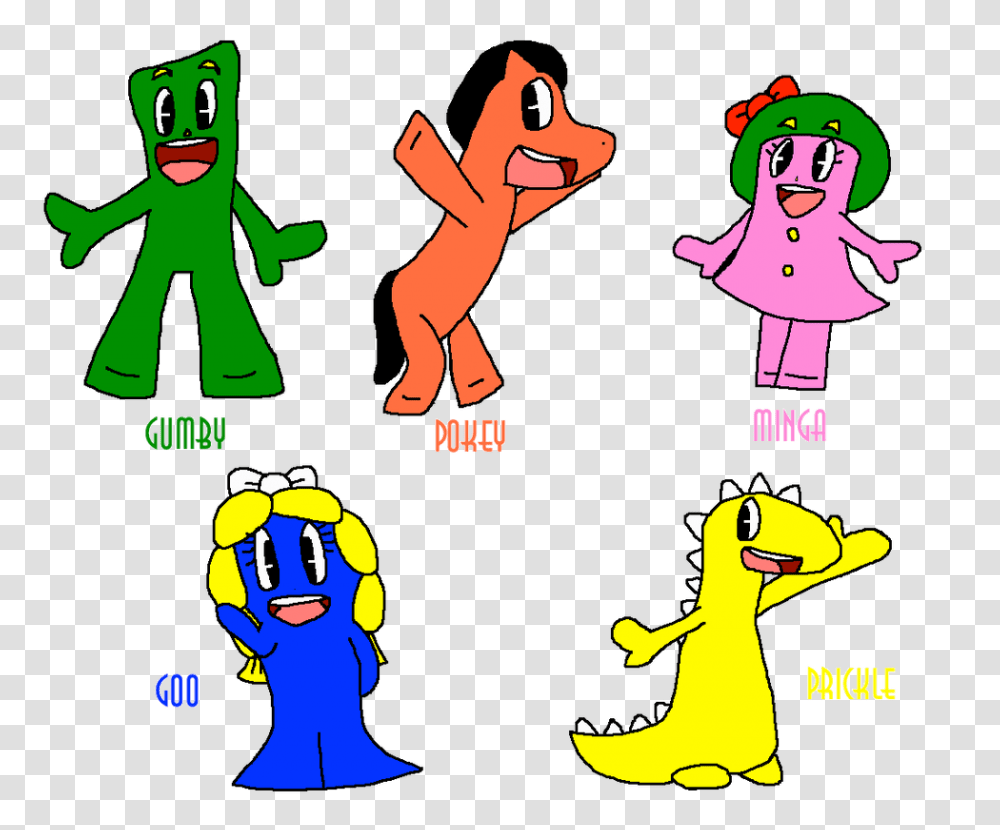 Gumby And Friends, Hand, Pants Transparent Png
