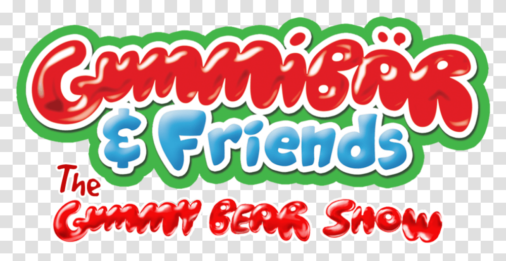 Gummibr The Yummy Gummy Search For Santa Download Gummy Bear Show, Word, Label, Food Transparent Png