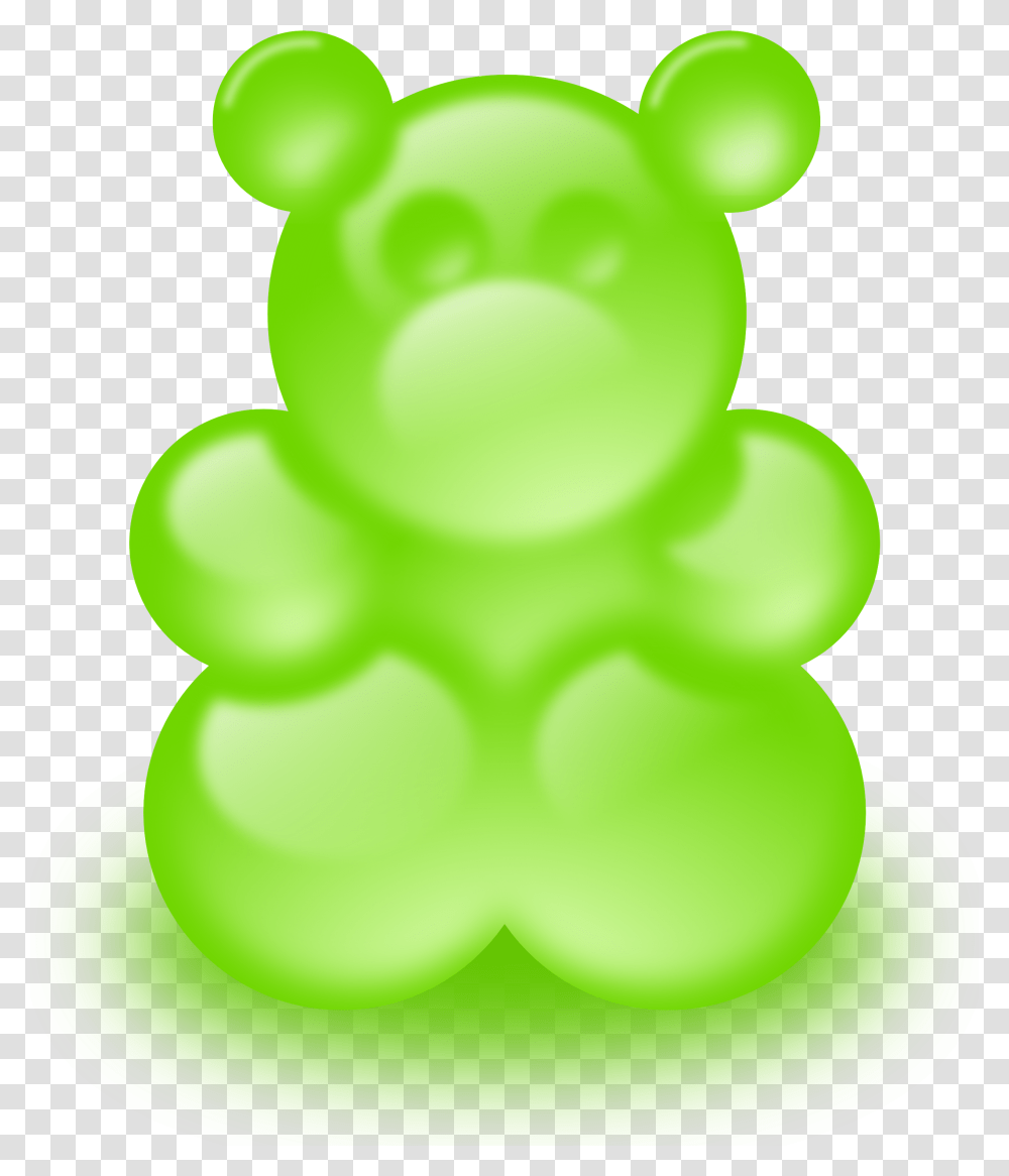 Gummy Bear Clipart Gummy Bears Clipart, Green, Toy, Plant, Rubber Eraser Transparent Png