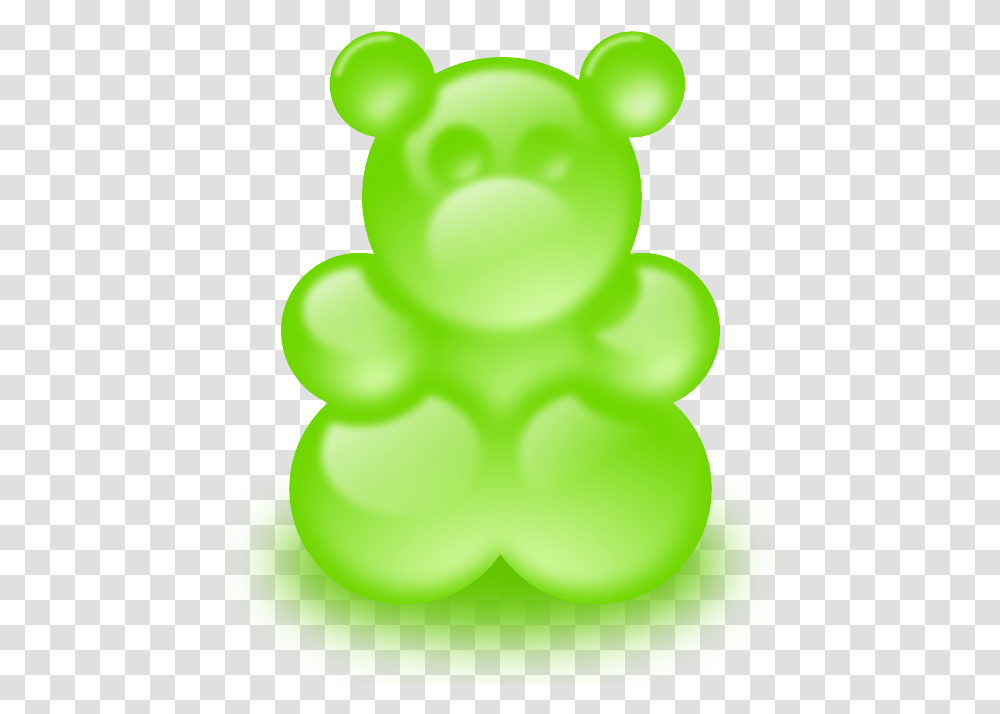 Gummy Bear Logos Background Gummy Bear Clipart, Toy, Green, Plant, Graphics Transparent Png