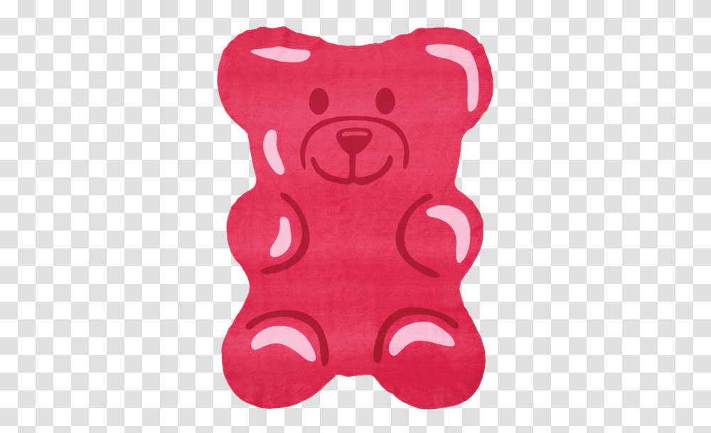 Gummy Bear Oversized Towel Iscream, Cushion, Plush, Toy Transparent Png