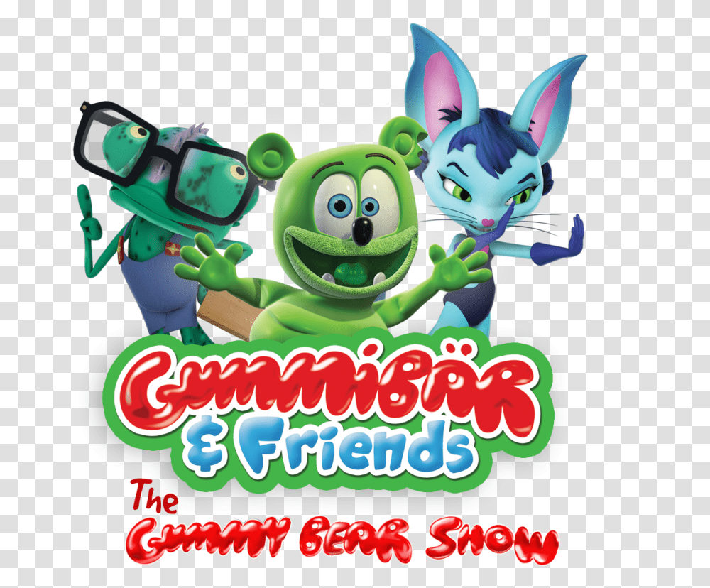 Gummy Bear Show Characters, Birthday Cake, Poster Transparent Png