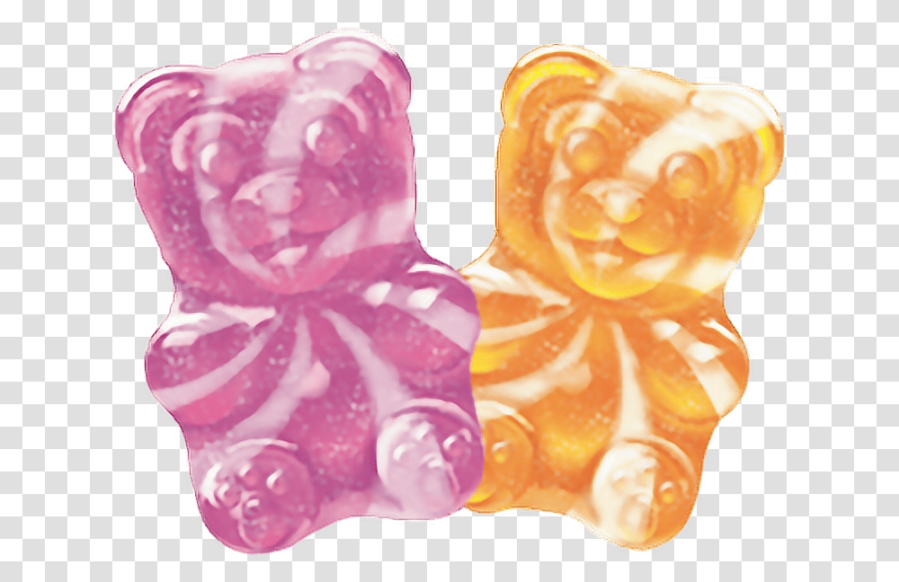 Gummy Bears Candy Gummy Gummybears Gummybear Candied Fruit, Sweets, Food, Confectionery, Rose Transparent Png