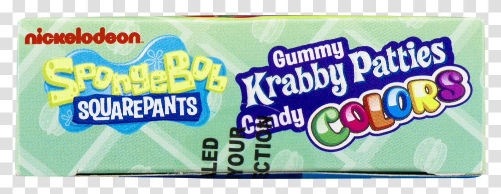 Gummy Krabby Patties Colors Candy Nickelodeon Spongebob Spongebob Squarepants, Food Transparent Png