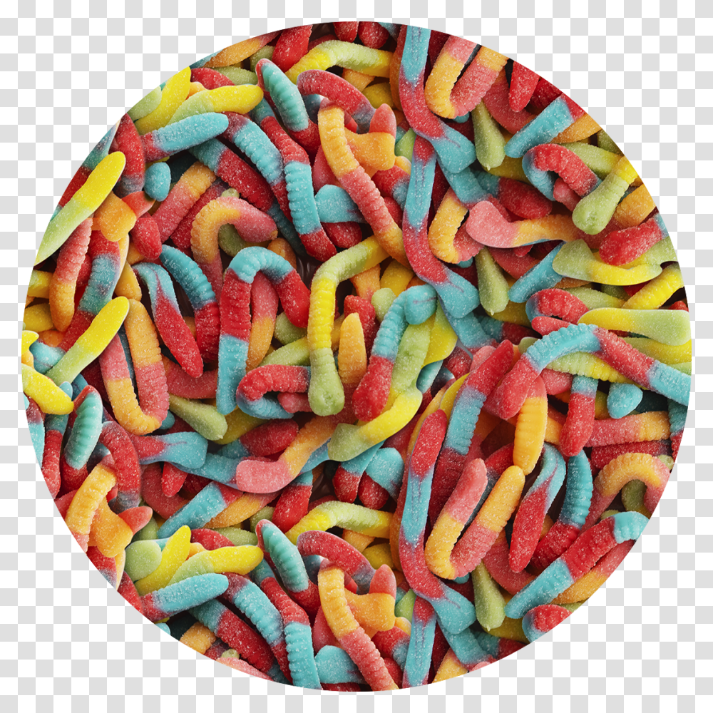 Gummy Worm, Food, Candy, Rug, Sweets Transparent Png