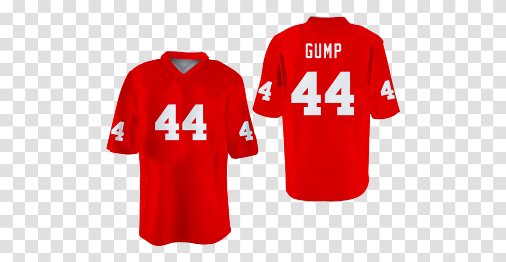 Gump Alabama 44 Football Jersey Colors Jersey, Shirt, Clothing, Apparel, Person Transparent Png