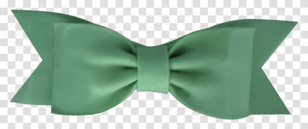 Gumpaste Bows Large Solid Green Satin, Tie, Accessories, Accessory, Necktie Transparent Png