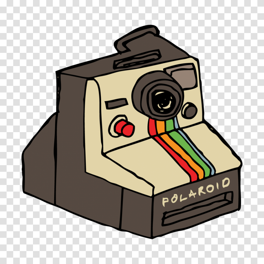 Gumtoo Designer Temporary Tattoos Polaroid Camera, Electronics, Digital Camera Transparent Png