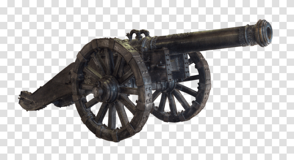 Gun 960, Weapon, Cannon, Weaponry, Wheel Transparent Png