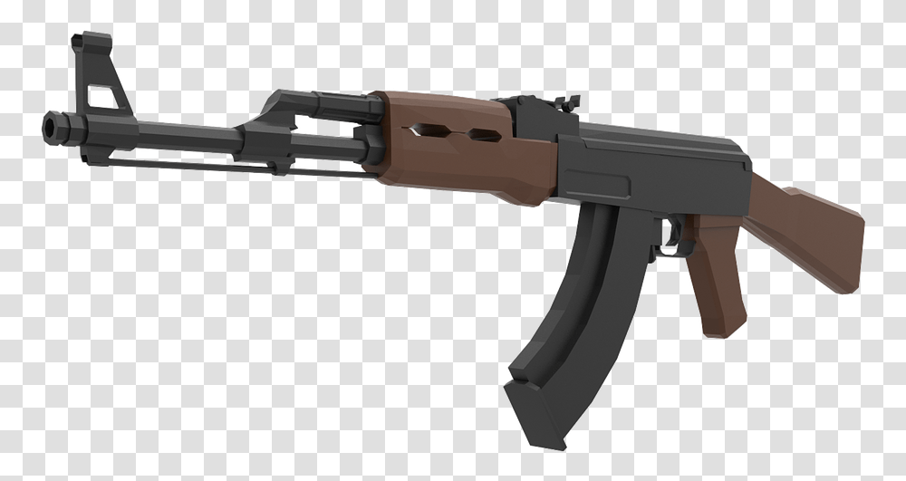 Gun 3d Render 3d Military Handgun Firearm, Weapon, Weaponry, Rifle, Machine Gun Transparent Png
