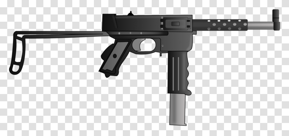 Gun Accessorymachine Gunangle Mat 49 Modified 7.62 Mm, Weapon, Weaponry, Handgun Transparent Png