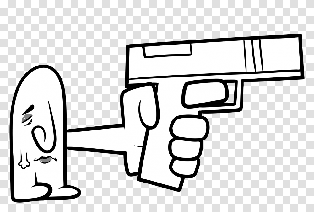 Gun Barrel Clipart Download, Weapon, Weaponry, Handgun Transparent Png