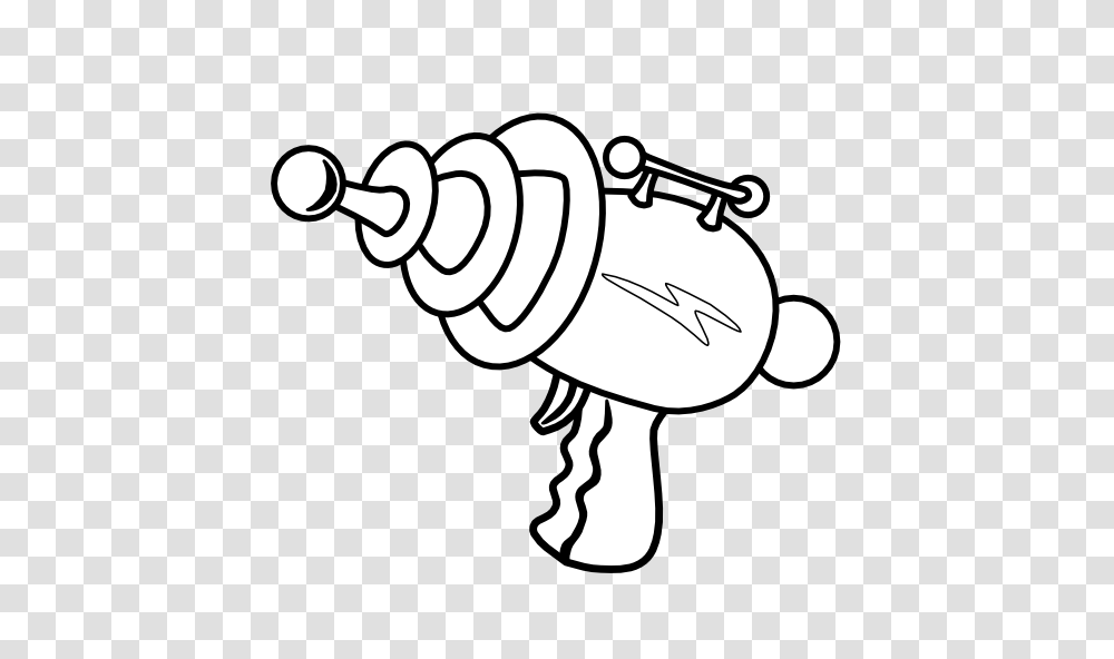 Gun Clipart Black And White, Weapon, Weaponry, Rattle, Silhouette Transparent Png