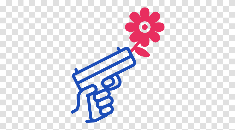 Gun Control Flower Free Icon Of Us Flower 10 Petals Clipart With Pot, Telescope Transparent Png