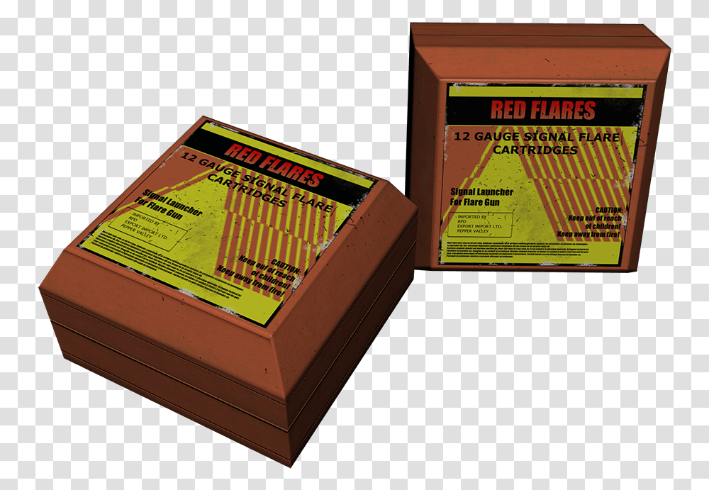 Gun Flare Wood, Box, Label, Carton Transparent Png