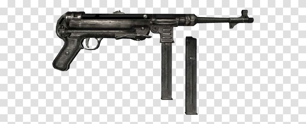 Gun Gier Fi Mp40 Vector, Weapon, Weaponry, Machine Gun, Rifle Transparent Png