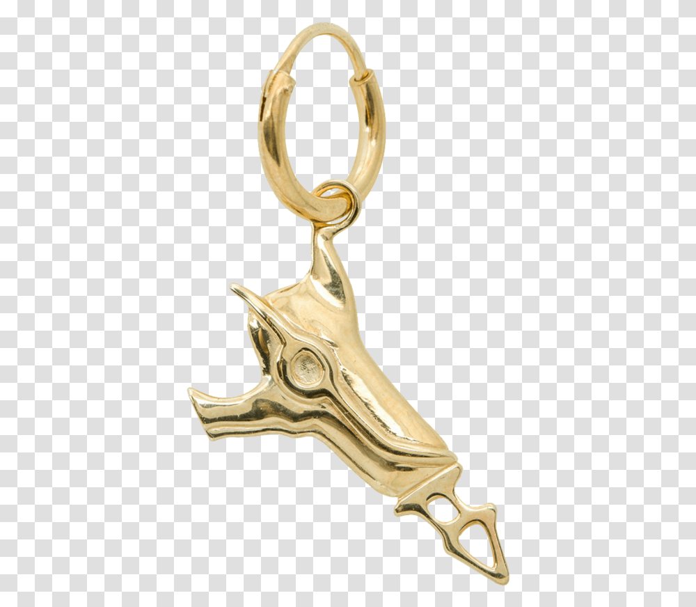 Gun Gold Chain, Pendant, Giraffe, Wildlife, Mammal Transparent Png