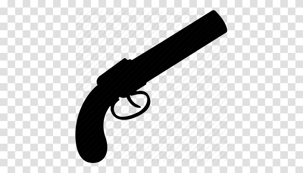 Gun Hand Gun Old Hand Gun Pistol Weapon Icon, Weaponry, Piano, Leisure Activities, Musical Instrument Transparent Png