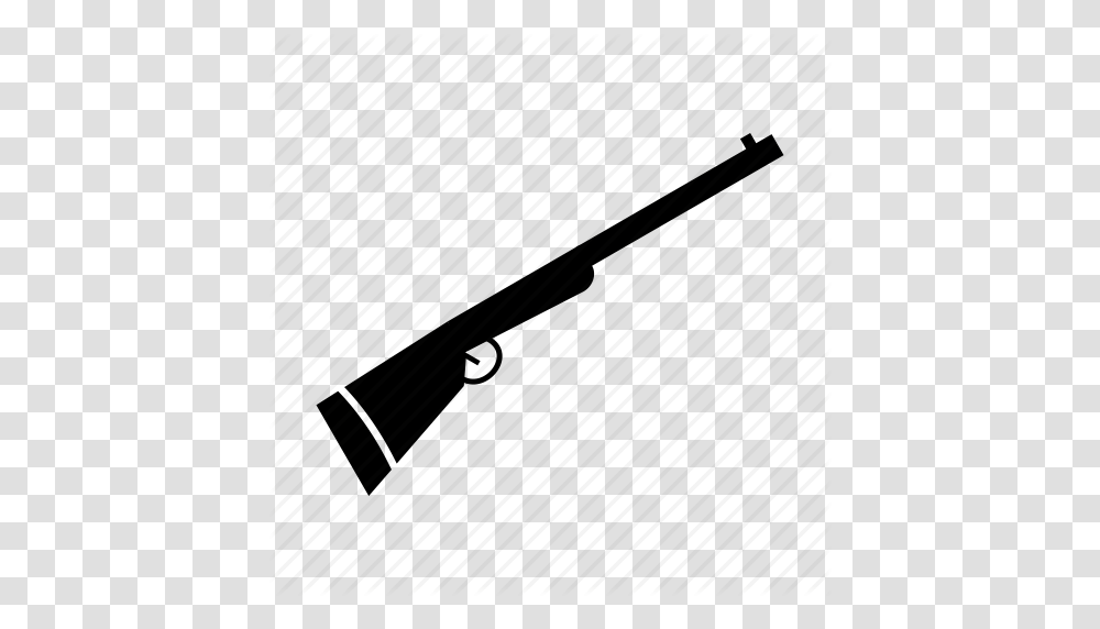 Gun Hunting Rifle Shotgun Weapon Icon, Baton, Stick, Leisure Activities, Hoe Transparent Png