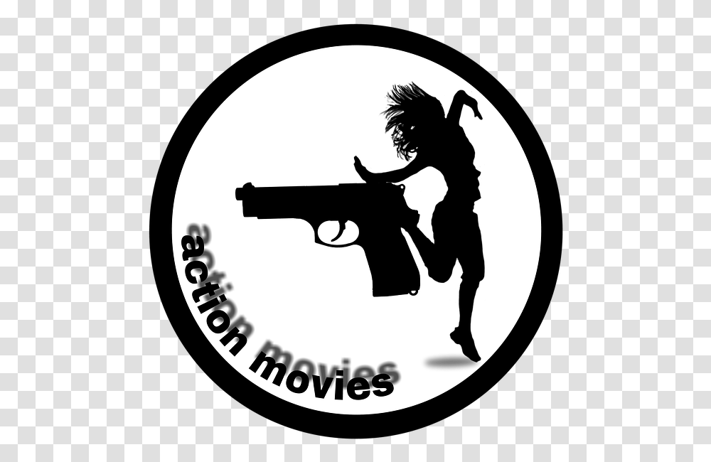 Gun Icon Action Movies Icon, Weapon, Weaponry, Counter Strike, Silhouette Transparent Png