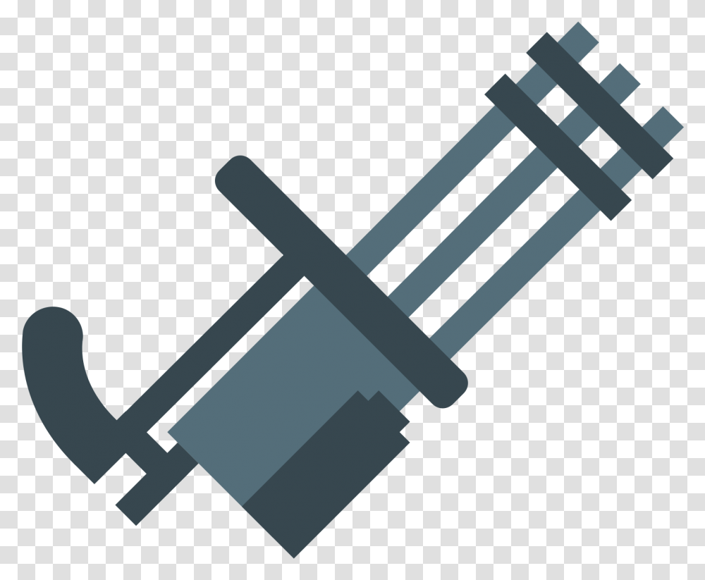 Gun Icon, Cross, Injection, Architecture Transparent Png