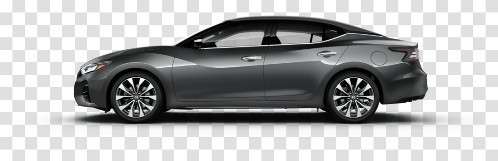 Gun Metallic 2019 Black Nissan Maxima, Car, Vehicle, Transportation, Automobile Transparent Png
