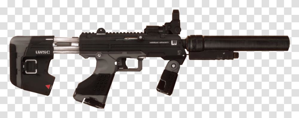 Gun Muzzle Flash Halo 3 Smg, Weapon, Weaponry, Rifle Transparent Png