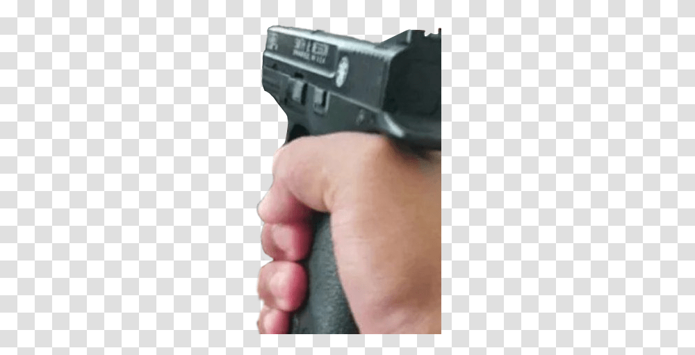 Gun Pointing Hand Pointing Gun, Person, Human, Skin, Wrist Transparent Png