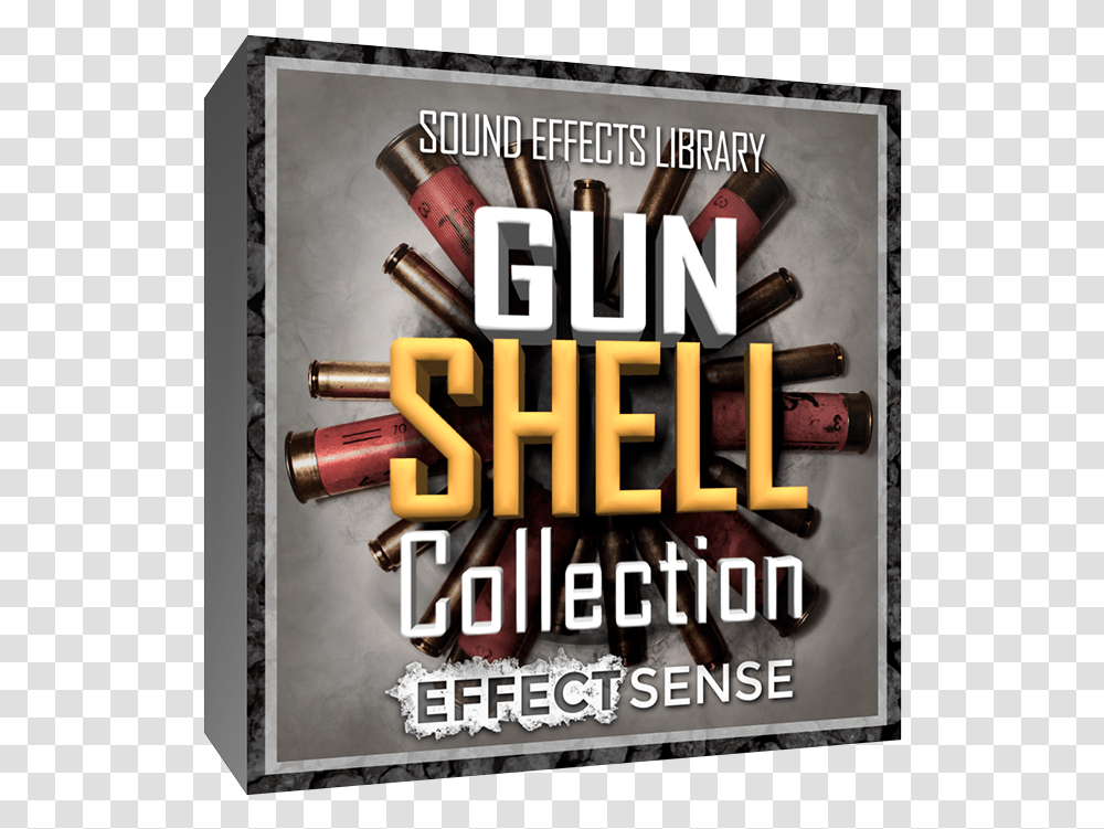 Gun Shell Sound Effects Collection Poster, Advertisement, Weapon, Weaponry Transparent Png
