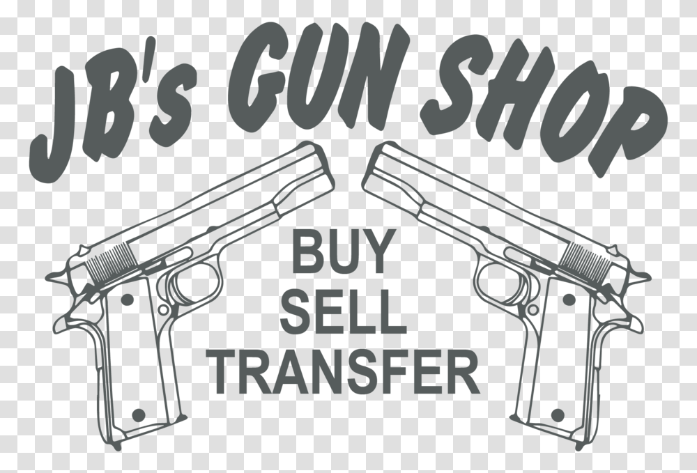 Gun Shop Guns, Weapon, Weaponry, Handgun, Text Transparent Png