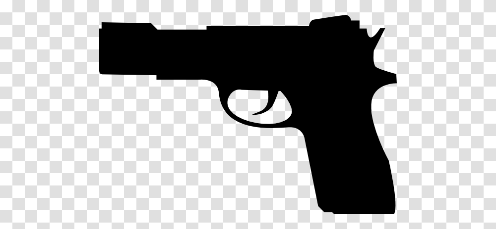 Gun Silhouette Clip Art, Weapon, Weaponry, Handgun Transparent Png