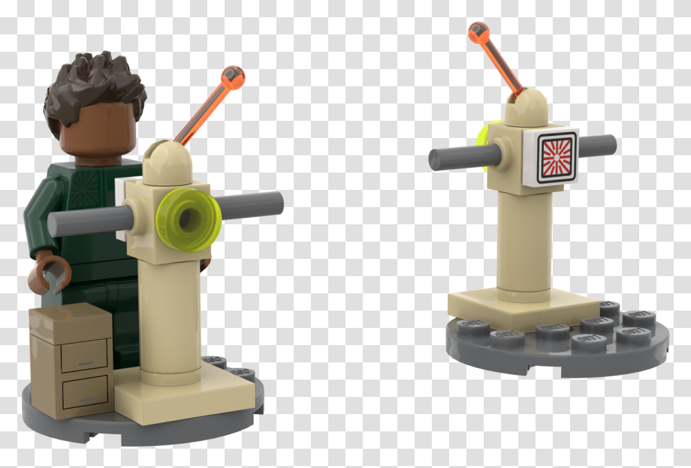 Gun Turret, Toy, Robot, Microscope, Tabletop Transparent Png