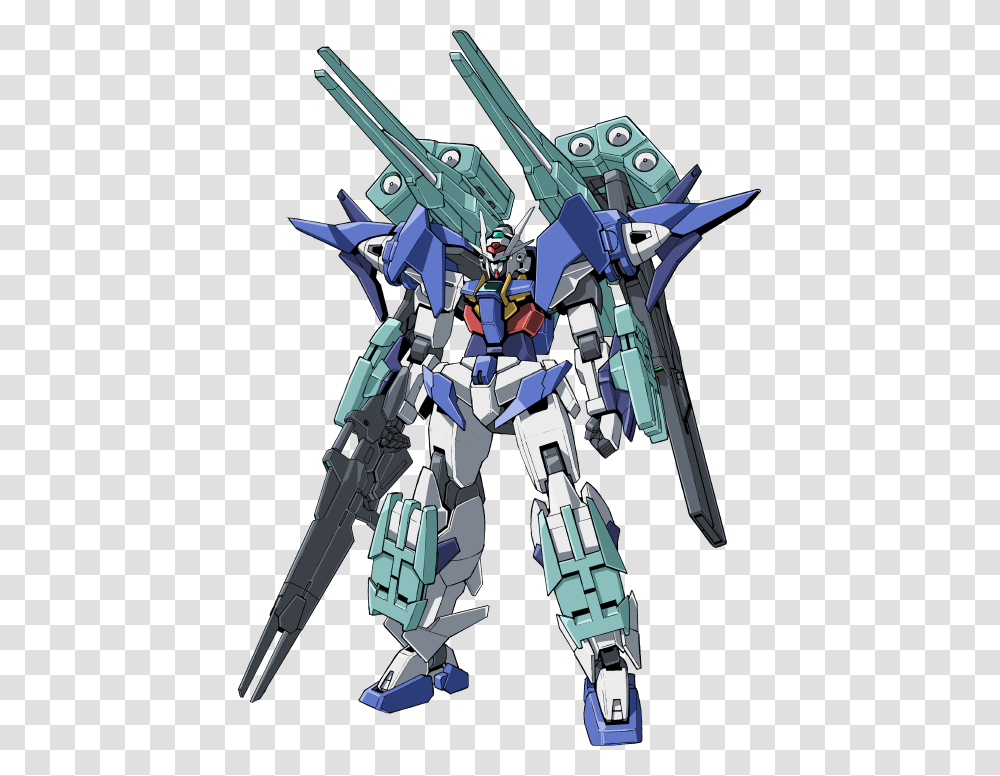 Gundam 00 Sky Hws, Toy, Robot, Statue, Sculpture Transparent Png