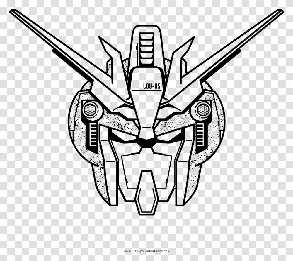 Gundam Coloring, Gray, World Of Warcraft Transparent Png