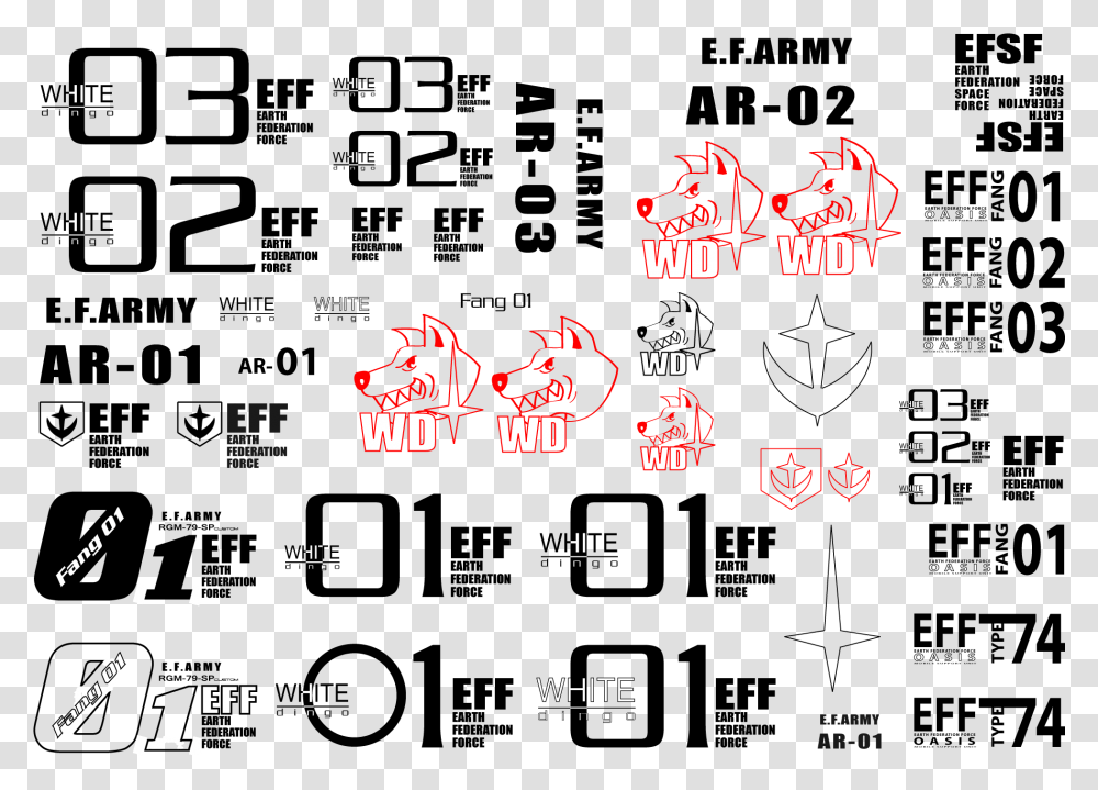 Gundam Decal Rx 78, Word, Light, Pac Man Transparent Png